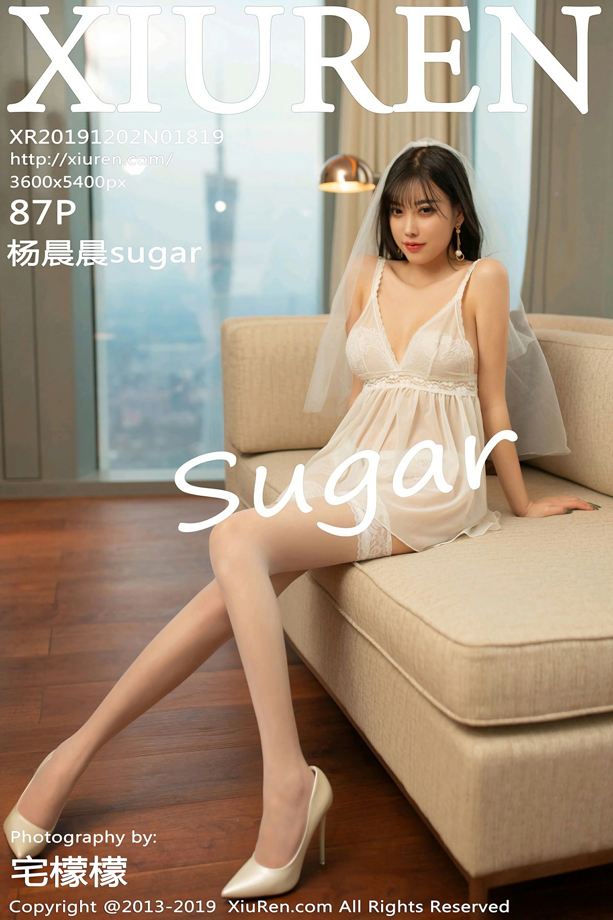 [XiuRen秀人网]2019.12.02 No.1819 杨晨晨sugar