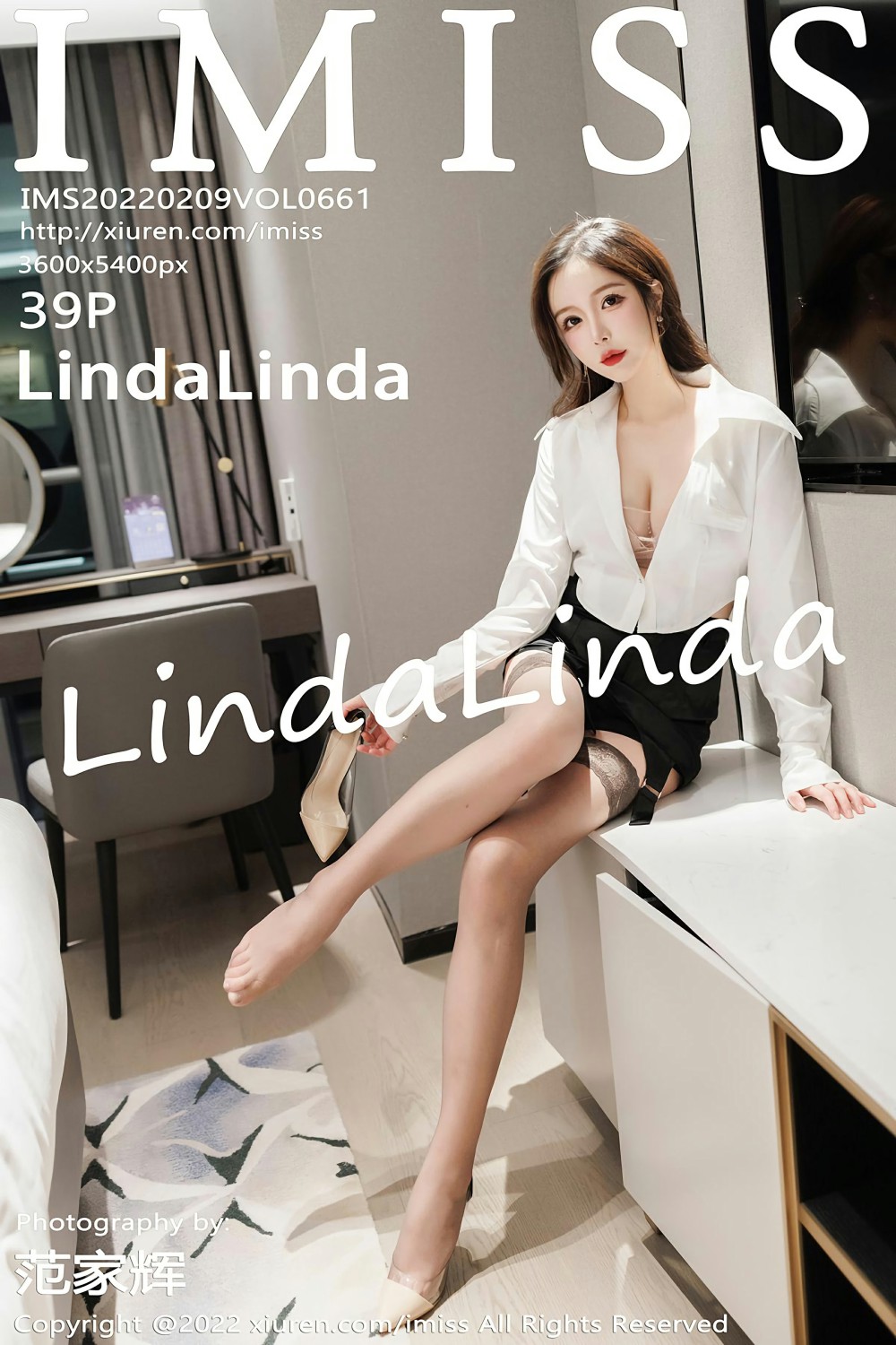 [IMISS爱蜜社] 2022.02.09 VOL.661 LindaLinda 黑色短裙