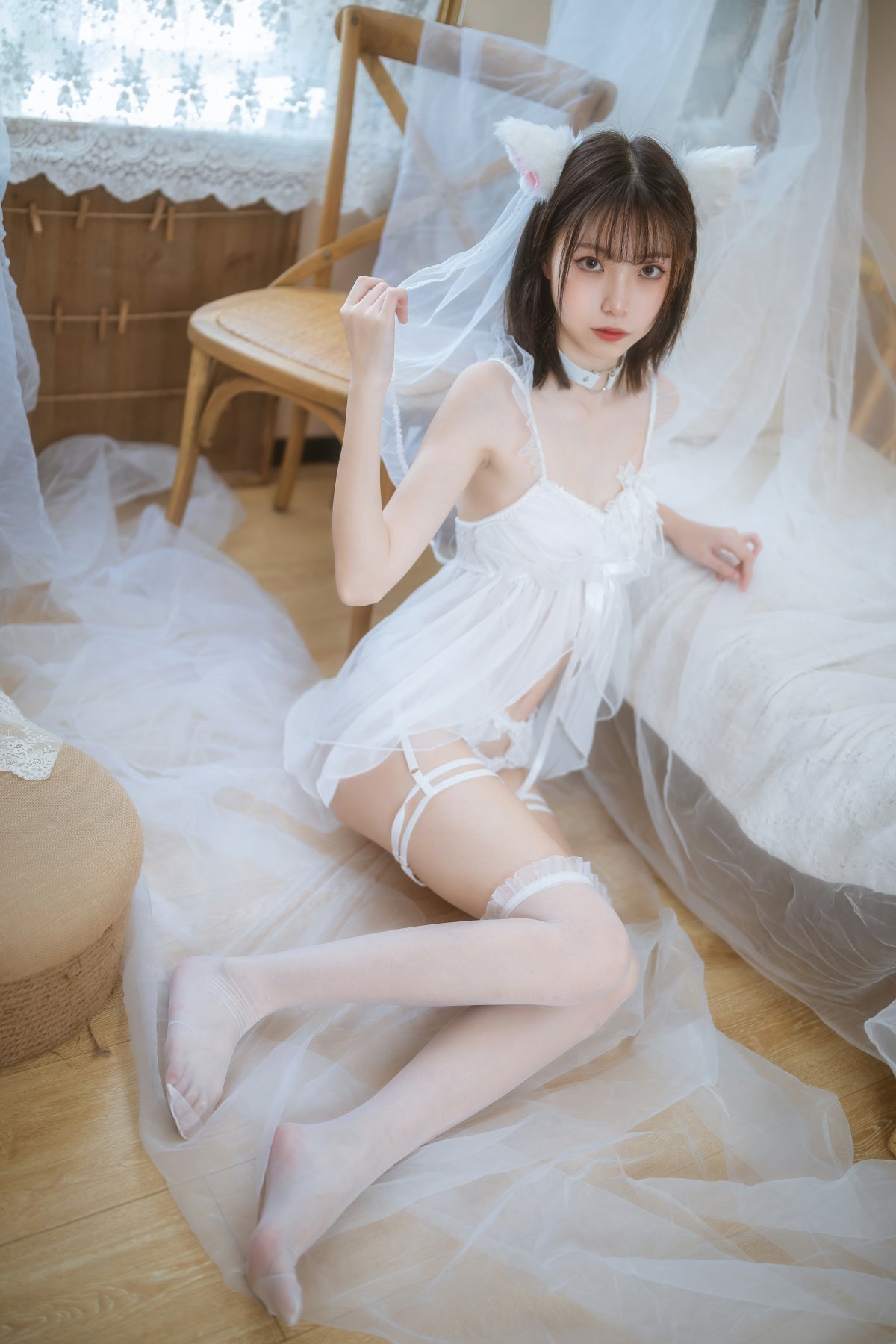 许岚LAN - 少女白色裙